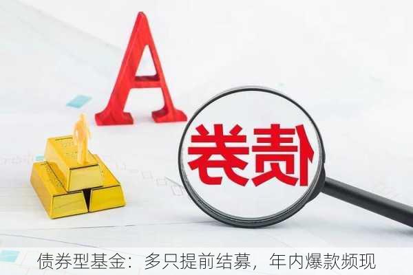 债券型基金：多只提前结募，年内爆款频现