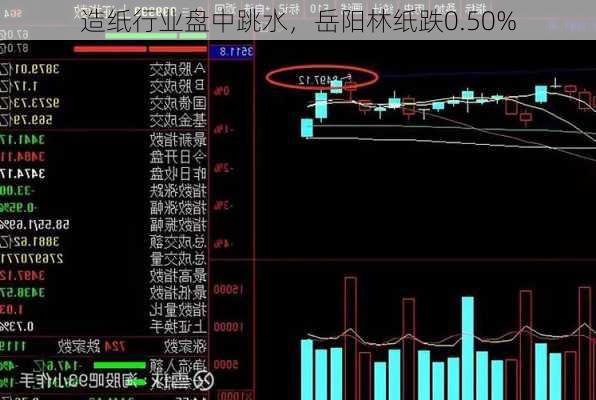 造纸行业盘中跳水，岳阳林纸跌0.50%