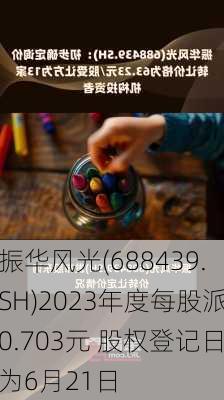 振华风光(688439.SH)2023年度每股派0.703元 股权登记日为6月21日