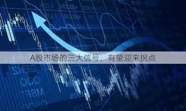 A股市场的三大信号，有望迎来拐点