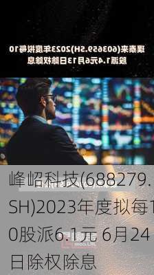 峰岹科技(688279.SH)2023年度拟每10股派6.1元 6月24日除权除息