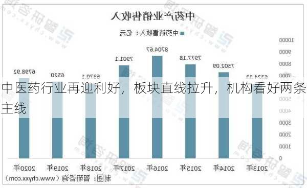 中医药行业再迎利好，板块直线拉升，机构看好两条主线