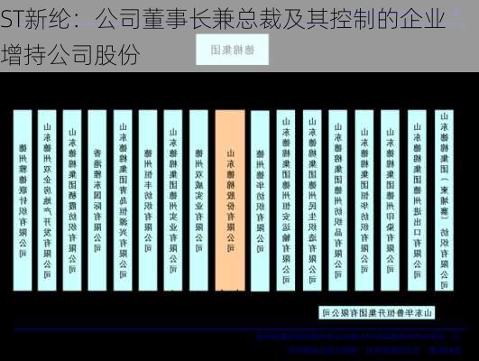 ST新纶：公司董事长兼总裁及其控制的企业 增持公司股份