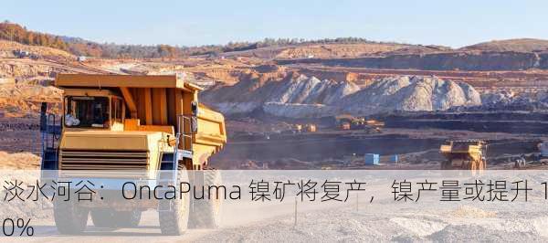 淡水河谷：OncaPuma 镍矿将复产，镍产量或提升 10%