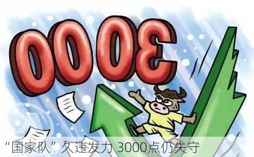 “国家队”久违发力 3000点仍失守