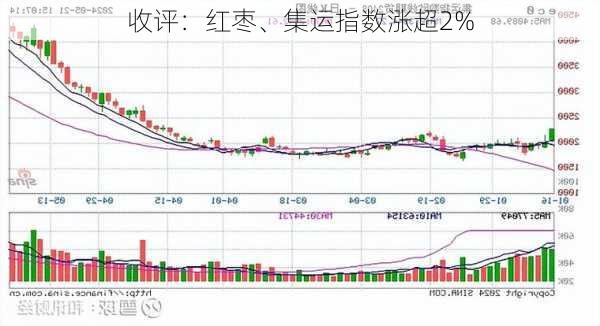 收评：红枣、集运指数涨超2%