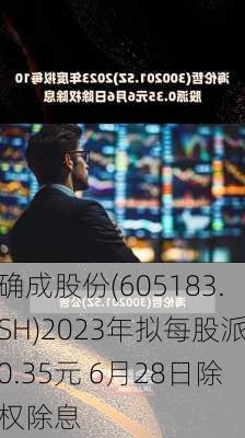 确成股份(605183.SH)2023年拟每股派0.35元 6月28日除权除息