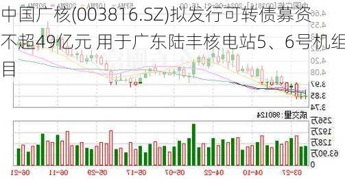 中国广核(003816.SZ)拟发行可转债募资不超49亿元 用于广东陆丰核电站5、6号机组项目