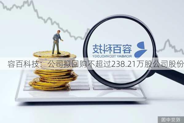 容百科技：公司拟回购不超过238.21万股公司股份