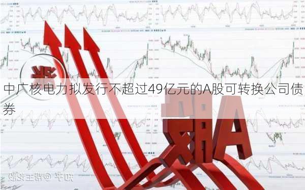 中广核电力拟发行不超过49亿元的A股可转换公司债券