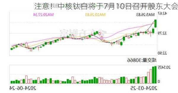 注意！中核钛白将于7月10日召开股东大会