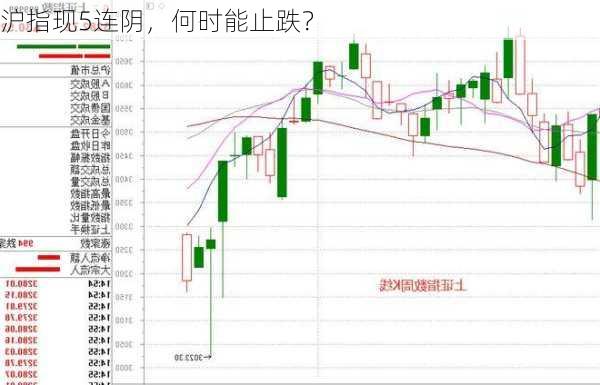 沪指现5连阴，何时能止跌？