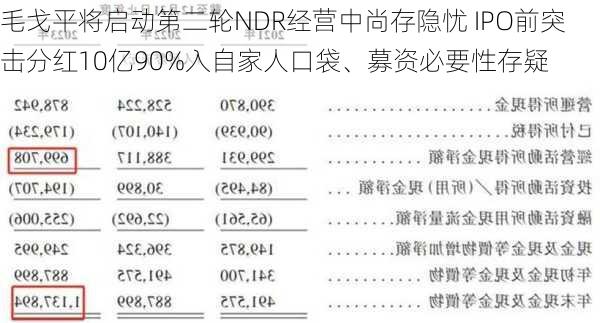 毛戈平将启动第二轮NDR经营中尚存隐忧 IPO前突击分红10亿90%入自家人口袋、募资必要性存疑