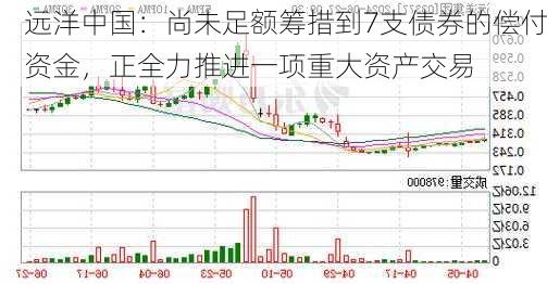 远洋中国：尚未足额筹措到7支债券的偿付资金，正全力推进一项重大资产交易