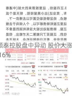 顺泰控股盘中异动 股价大涨5.16%