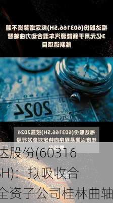 福达股份(603166.SH)：拟吸收合并全资子公司桂林曲轴