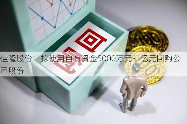 佳隆股份：拟使用自有资金5000万元-1亿元回购公司股份