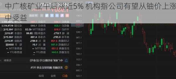 中广核矿业午后涨近5% 机构指公司有望从铀价上涨中受益