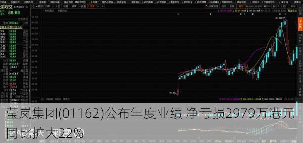 莹岚集团(01162)公布年度业绩 净亏损2979万港元 同比扩大22%