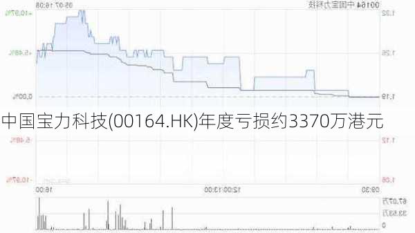 中国宝力科技(00164.HK)年度亏损约3370万港元