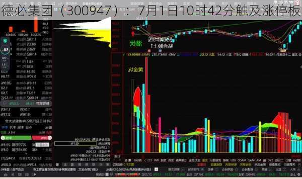 德必集团（300947）：7月1日10时42分触及涨停板