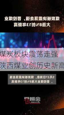 煤炭板块震荡走强 陕西煤业创历史新高