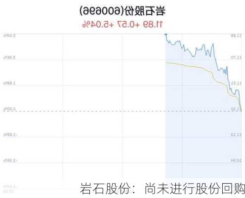 岩石股份：尚未进行股份回购