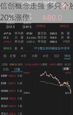 信创概念走强 多只个股20%涨停