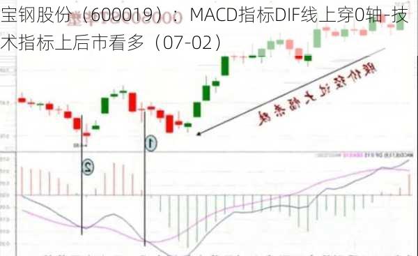 宝钢股份（600019）：MACD指标DIF线上穿0轴-技术指标上后市看多（07-02）