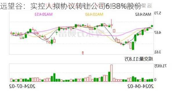 远望谷：实控人拟协议转让公司6.38%股份