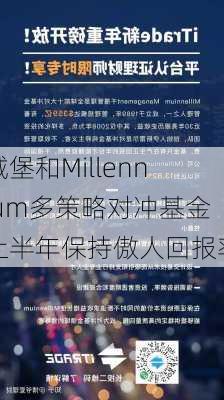 城堡和Millennium多策略对冲基金上半年保持傲人回报率