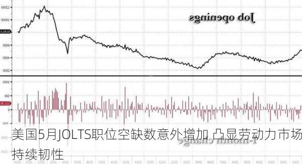 美国5月JOLTS职位空缺数意外增加 凸显劳动力市场持续韧性