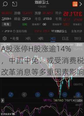 A股涨停H股涨逾14%，中国中免：或受消费税改革消息等多重因素影响