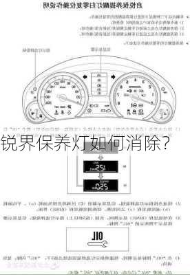 锐界保养灯如何消除？