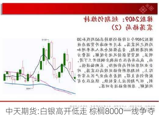 中天期货:白银高开低走 棕榈8000一线争夺