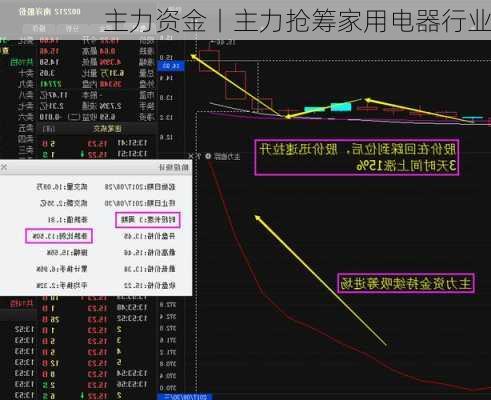 主力资金丨主力抢筹家用电器行业