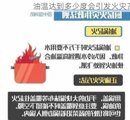 油温达到多少度会引发火灾？