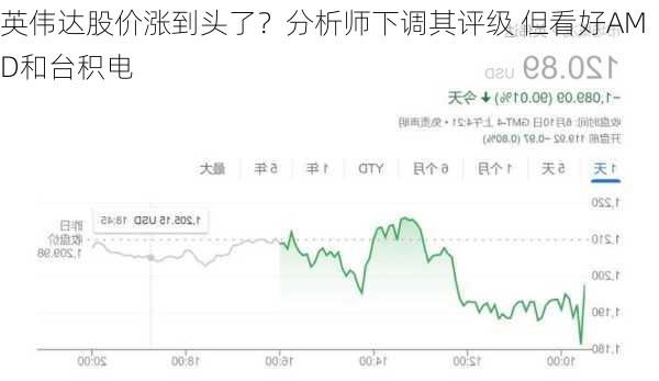 英伟达股价涨到头了？分析师下调其评级 但看好AMD和台积电