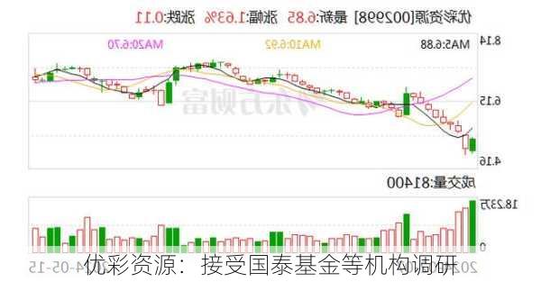 优彩资源：接受国泰基金等机构调研