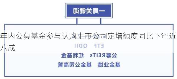 年内公募基金参与认购上市公司定增额度同比下滑近八成