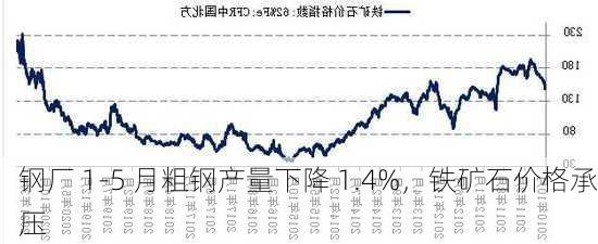 钢厂 1-5 月粗钢产量下降 1.4%，铁矿石价格承压