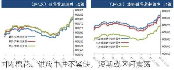 国内棉花：供应中性不紧缺，短期或区间震荡