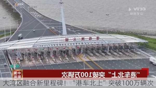 大湾区融合新里程碑！“港车北上”突破100万辆次