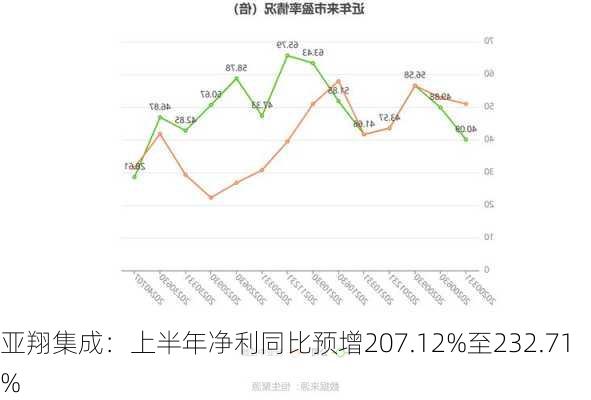 亚翔集成：上半年净利同比预增207.12%至232.71%