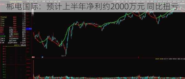 郴电国际：预计上半年净利约2000万元 同比扭亏