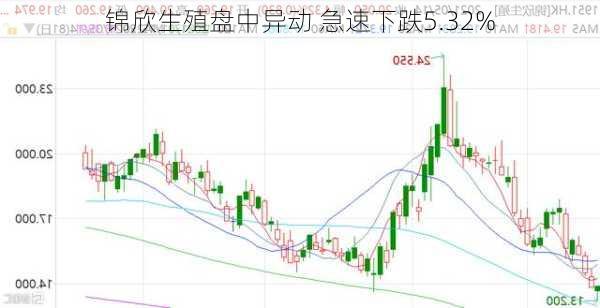 锦欣生殖盘中异动 急速下跌5.32%