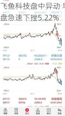 飞鱼科技盘中异动 早盘急速下挫5.22%