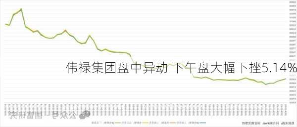 伟禄集团盘中异动 下午盘大幅下挫5.14%