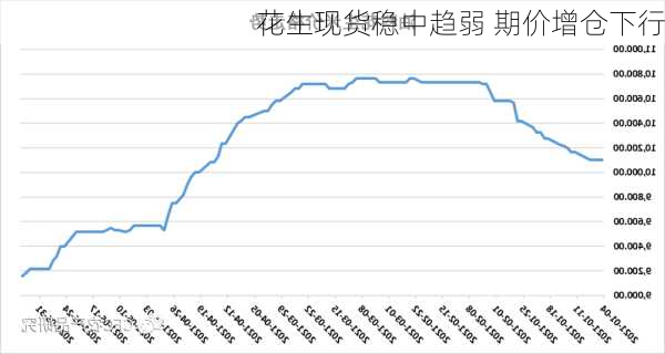 花生现货稳中趋弱 期价增仓下行