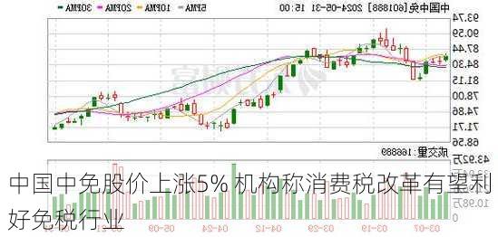 中国中免股价上涨5% 机构称消费税改革有望利好免税行业